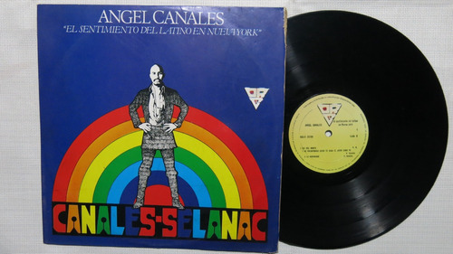 Vinyl Vinilo Lp Acetato Angel Canales El Sentimiento De Lati