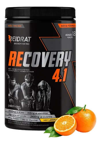 Recovery 4:1 Pós Treino Pote 1kg Recuperação Muscular