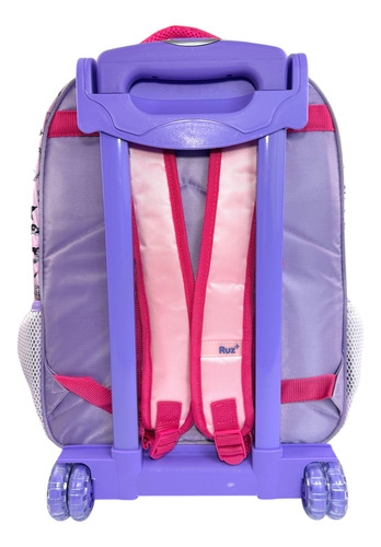 Mochila De Llantas Lonchera Y Lapicera Hello Kitty, Kuromi 3 Morado Kuromi