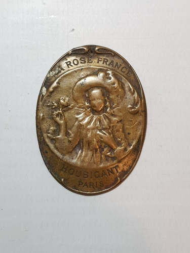 Imagen 2 de 6 de Antigua Insignia Perfume Rosa De Francia Paris Ro 1903