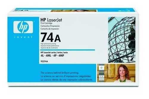 Recarga Tóner Hp Laser Jet 74a (92274a) 