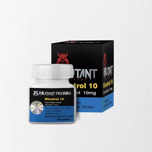 Winstrol Mutant 100 Tbls X 10mg