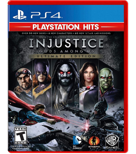 Injustice Ultimate Edition Ps4 Fisico Original Sellado Nuevo