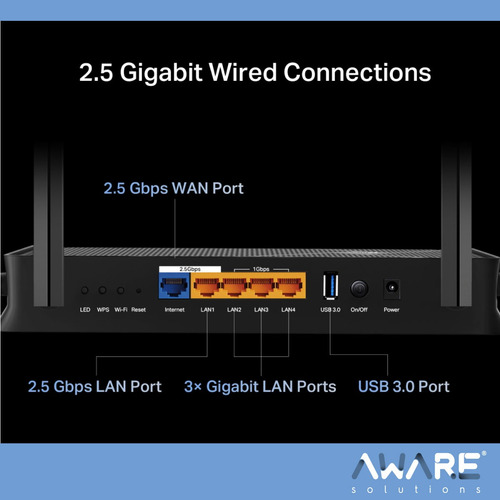 Tp-link Router Wifi 7 Archer Be230 Doble Banda Be3600