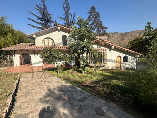 Casa Con Gran Terreno En El Arrayan (90716)