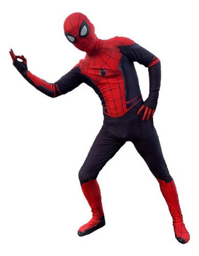 Spiderman Lejos De Casa Traje De Mono Cosplay Para Adultos 3