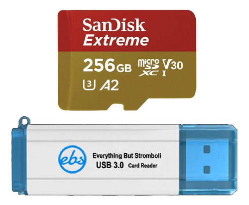 Sandisk Memoria Micro Extrema 256 Gb Para Telefono S20 1