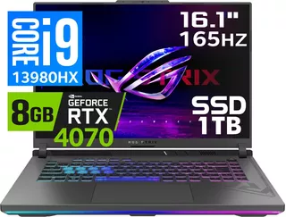 Asus Rog Strix Core I9-13va 16gb 1tb Ssd 8gb Rtx4070 2023