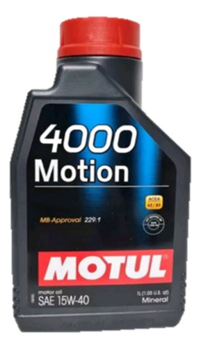 Motul 4000 Motion 15w40 Mineral 