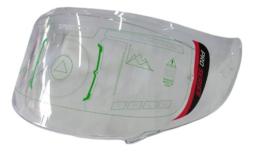 Visor Original Para Cascos Marca Shaft Pro Series 600 Dv