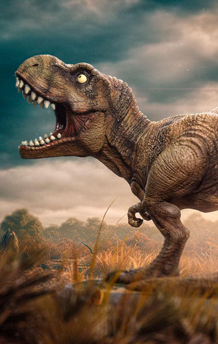 Figura de acción T-rex de Iron Studios