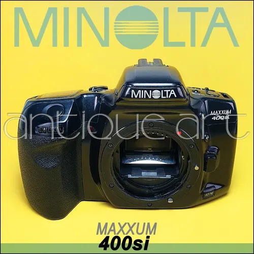 A64 Camara Minolta Maxxum 400si De 35mm Solo Cuerpo Bateria MercadoLibre