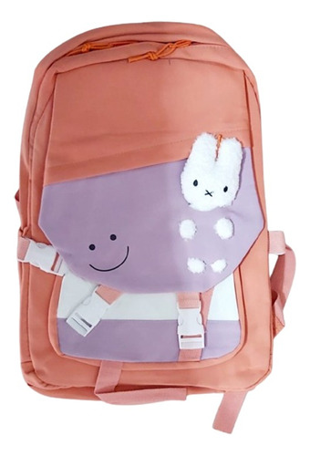 Mochila Kawaii Estilo Corena Con Peluche