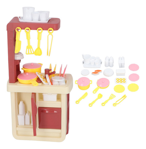 * Juguetes De Cocina De Simulación, 43 Piezas, Imitados A