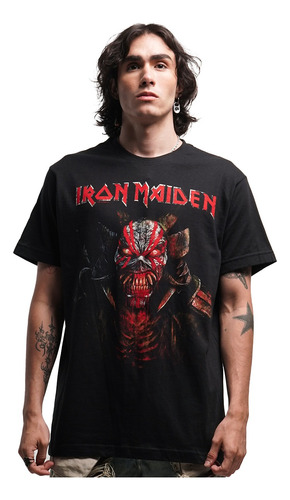 Camiseta Oficial Iron Maiden Senjutsu #1 Rock Activity