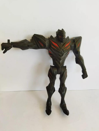 Max Steel Dredd Traje Negro Puño Extendible 2012 (Usado)