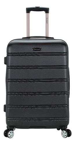 Maleta Hardside Extensible Spinner Con Ruedas Negra