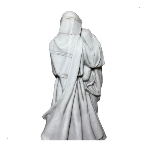 Imagem Sagrada Família Afetuosa 40cm Mármore Maciço
