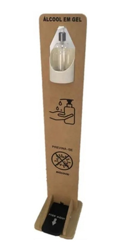 Imagem 1 de 3 de Totem Dispensador De Alcool Gel