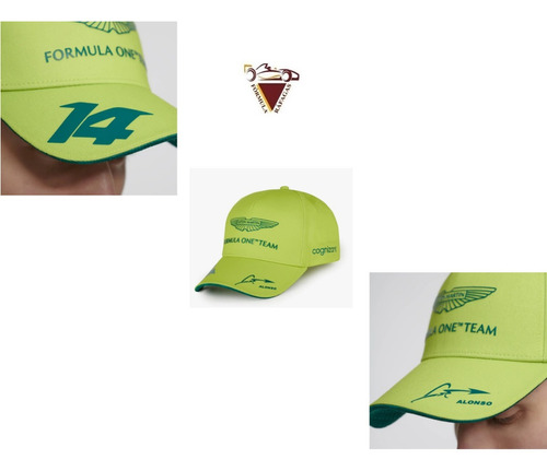 Gorra Fernando Alonso Aston Martin