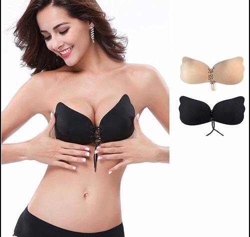 Brasier (sujetador) De Silicona Push Up Strapless