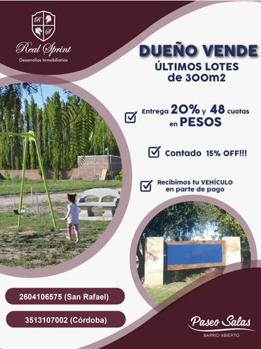 Lotes San Rafael- Paseo Salas Barrio Abierto