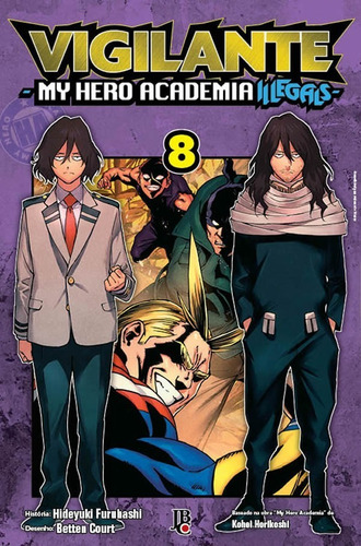 Imagem 3 de 4 de Vigilante My Hero Academia Illegals 7 E 8 Mangá Jbc! Lacrado