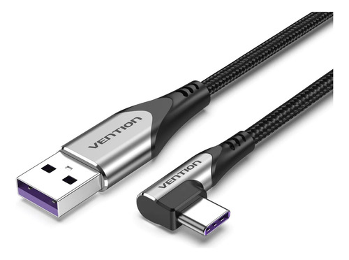 Cable Carga Y Datos Usb-c 90° A Usb - 2.0 - 0.5m Vention
