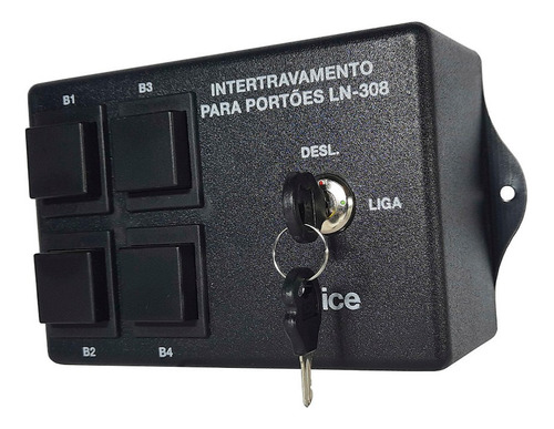 Modulo Para Intertravamento 4 Botões Nice Linear Hcs