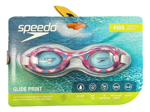 Anteojos Natación Speedo Kids Junior Con Estampado 