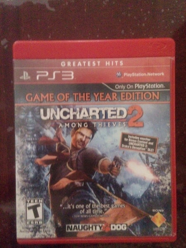 Juego De Ps3 Uncharted 2 (Usado)