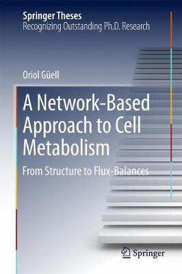 Libro A Network-based Approach To Cell Metabolism - Oriol...