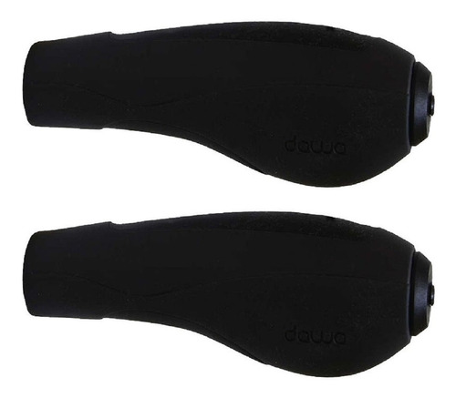 Manopla Punho Grip De Bike Ergonômica Gel Dawa Preto