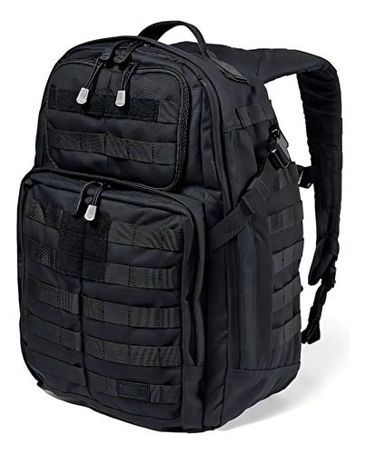 Mochila Táctica 5.11, Rush 24 2.0, Mochila Militar Molle, Compartimento Para Ccw Y Portátil, 37 Litros, Mediana, Estilo 56563, Negra