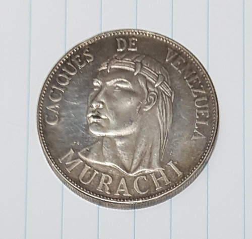 Medalla De Caciques De Venezuela. Murachi. 