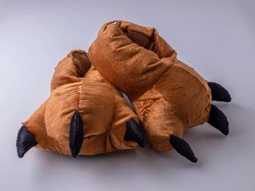 Pantuflas Garras Patas Animales Peluche Hombre Mujer Niños