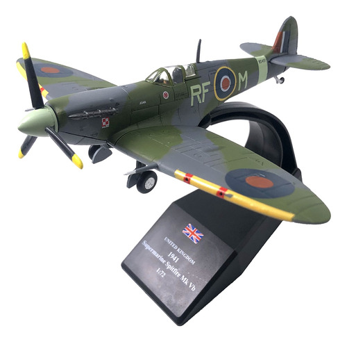 1:72 Escala Wwii Inglaterra Reino Unido Fighter Modelo