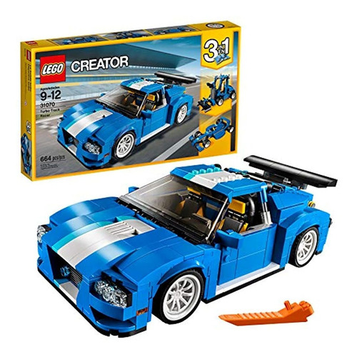 Creator Turbo Track Racer 31070 Kit De Construcción