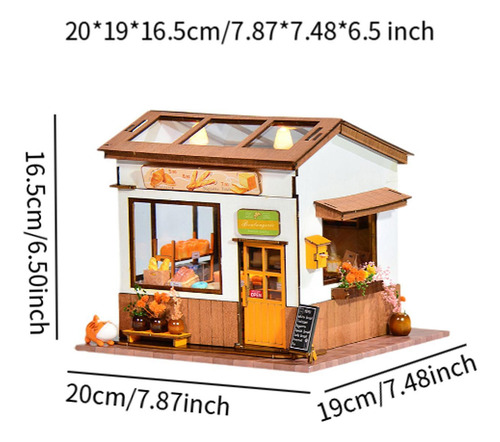 Kits De Casa De Muñecas En Miniatura Para , Rompecabezas De