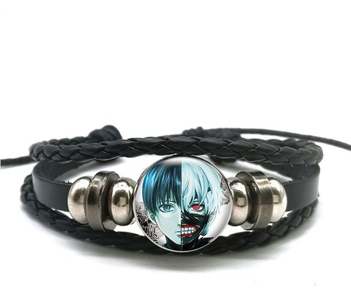 Pulsera Ajustable Cuero Tokio Ghoul Kaneki Ken