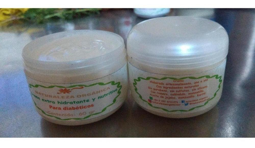 Crema Artesanal P/diabeticos Extra Hidratante