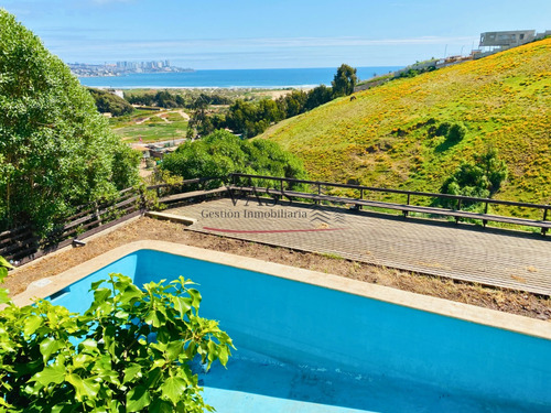 Vass Vende Parcela Casa 5d 4b Vista Al Mar, Concón