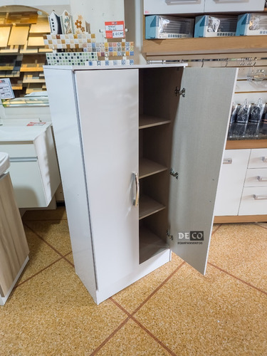 Multiuso 2 Puertas Ya Armado Chico Mueble Con Estante