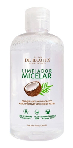 Agua Micelar De Coco Le Lab De Beaute 