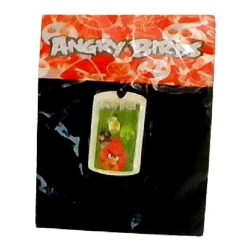 Angry Birds - Dijes Colgantes (4x2 Cm Aprox) Metal. Rey