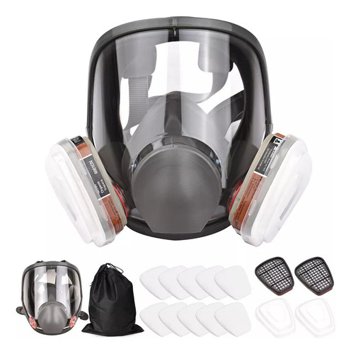 For Máscaras De Gas Respiratorias, Cascos De Protección Faci