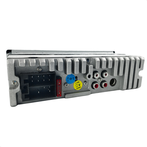 Rádio Player Bt Bluetooth Automotivo Preto Aparelho Fm Usb Leitor De Cartão Sd E Controle + Plug Cb90