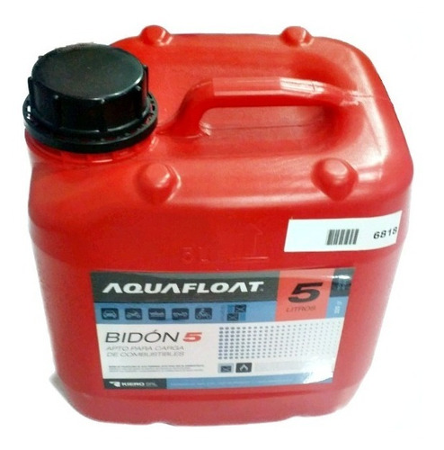 Bidon Nacional Para Combustible 5 Lts Aquafloat Envios!!