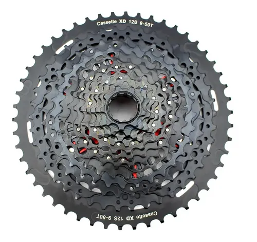 Cassete Bike Sunshine Padrão Sram Xd 12v 9-50 Dentes Preto