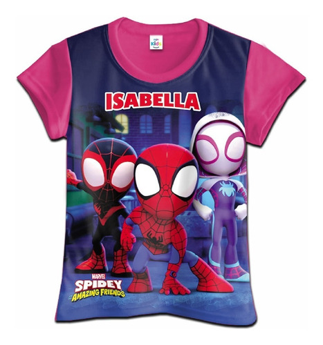 Franela Para Niño Niña Spidey And His Amazing Friends